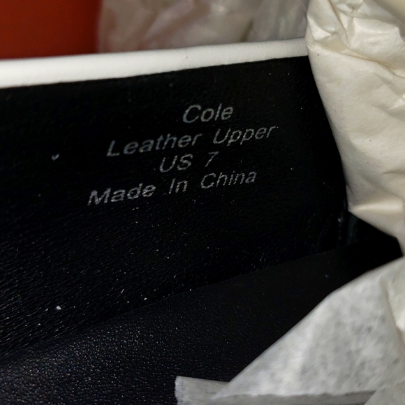 ATELJE 71 New COLE Leather Tassel Platform Flats Loafers Flatforms NIB Womens  7 - Picture 16 of 16